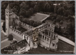 Bad Hersfeld - S/w Ruine Der Stiftskirche Fliegeraufnahme - Bad Hersfeld