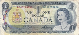 Banconota Da  1  DOLLARO  Del  C A N A D A - Anno  1973 - Canada