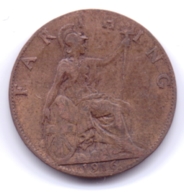 GREAT BRITAIN 1916: 1 Farthing, KM 808 - B. 1 Farthing