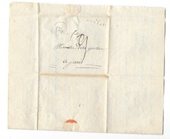 MARQUE POSTALE 48 MORTAIN (Manche) Lettre Brumaire 6ème Année (1797-98) - 1701-1800: Vorläufer XVIII