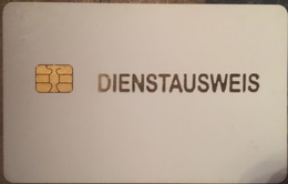 PAKISTAN :  Siemens S35 Chip DIENSTAUSWEIS  And Inverted!!  Unseen Probably Service Card USED - Pakistan