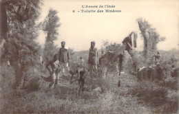 Armée De L'INDE La Toilette Des Soldats Hindous Sans Doute Guerre 1914 Région Marseille - India