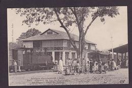 CPA Guinée Train Gare Chemin De Fer TABILI De Konakry Au Niger Non Circulé - French Guinea