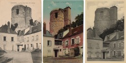 Delcampe - 18. 3 CPA. SANCERRE. Tour Des Fiefs. - Sancerre