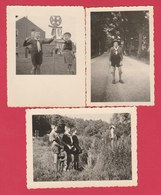 Scoutisme - 7 Photos D'un Camp En Août 1952 à Hérisson ... Province De Namur ( Belgique ) - Scoutismo