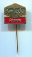 KWIZDA ACREX - Pfarmacie Farmacia, Vintage Pin, Badge, Abzeichen - Geneeskunde