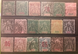 Colonies, Type Groupe,  Lot De 18 Timbres Neufs Et Obl Tous Etats,  Des TB - Verzamelingen