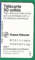 VARIÉTÉS 04 / 1997  ACTIONNAIRE DE FRANCE TELECOM   PUCE GEM1B   50 UNITÉS - Variétés