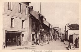 S3851 Cpa 93 Villetaneuse - Rue De Paris - Villetaneuse