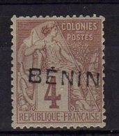 Benin _ 4c Surchagé -  Signé Brun (1894 ) N° 28 - Altri & Non Classificati