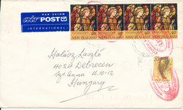 New Zealand Cover Sent To Hungary 11-9-1996 - Brieven En Documenten