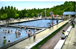 N°2795 T -cpsm Mayenne -la Piscine- - Natation