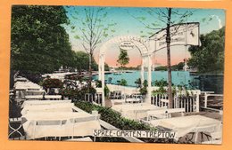 Treptow Spree Garten Berlin Germany 1916 Postcard - Treptow