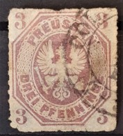 PREUSSEN / PRUSSIA 1865 - Canceled - Mi 19 - 3p - Usados