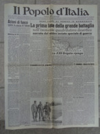 GIORNALE: IL POPOLO D'ITALIA (FONDATO DA BENITO MUSSOLINI) ANNO XXVIII - N.340 - MILANO, SABATO 6 DICEMBRE 1941-XX - Guerra 1939-45