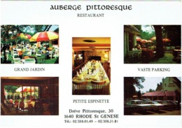 Sint-Genesius-Rode. Rhode-St.-Genèse. Auberge Pittoresque. Restaurant. Crèpe Flambée à La Mandarine Napoléon. - Rhode-St-Genèse - St-Genesius-Rode