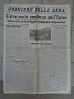 GIORNALE: EDIZIONE DEL MATTINO (CORRIERE DELLA SERA) ANNO 65 - N.263 - MILANO, SABATO 2 NOVEMBRE 1940 XIX - LEGGI - Guerra 1939-45