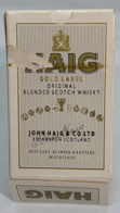 Jeu De 54 Cartes à Jouer. Publicité Haig Gold Label Scotch Whisky. Boîtier Abimé. (voir Photo). - 54 Carte