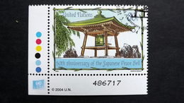 UNO-New York 958 Oo/ESST, 50 Jahre Japanische Friedensglocke - Used Stamps