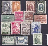 IS056 – ISLANDE – ICELAND – 1939-50 – USED LOT - Used Stamps