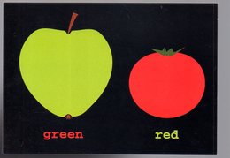 REF 461 : CPM Publicité Carte Pétition UK Tony Blair Pomme Verte Tomate Rouge Alimentation - Ohne Zuordnung