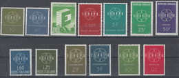 Europa CEPT 1959 ** Año NO Completo . Falta Suiza - Komplette Jahrgänge