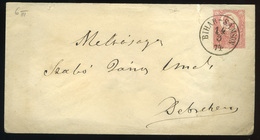 BIHARSÁMSON 1874. Díjjegyes Boríték Szép Bélyegzéssel (200p) - Used Stamps