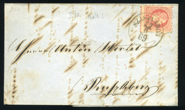 SZÁSZVÁROS 1869. 5Kr-os Levél Ruszkbergbe Küldve - Used Stamps