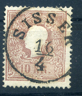 SISSEK 10kr Szép Bélyegzés - Used Stamps