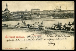 BAJA 1899. Régi Képeslap - Hongarije