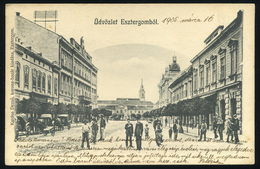 ESZTERGOM 1906. Régi Képeslap - Hongrie