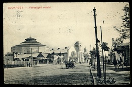 BUDAPEST 1916. Városliget, Régi Képeslap - Hongrie