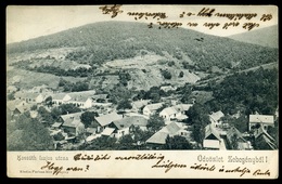 ZEBEGÉNY 1905. Régi Képeslap - Hungría