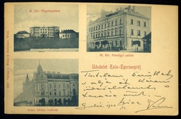 ZALAEGERSZEG 1900. Régi Képeslap - Hongarije
