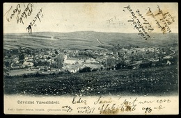 VÁROSLŐD 1906. Régi Képeslap , Szép Mozgóposta és Pályaudvari Bélyegzéssel - Used Stamps