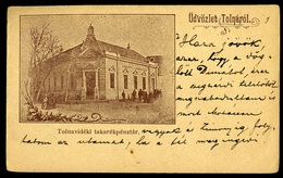 TOLNA 1903. Régi Képeslap - Hongarije