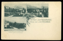 TÁTRA 1900 Cca. Régi Képeslap - Hongarije