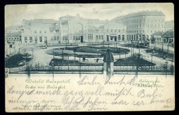 BUDAPEST 1900. Rákóczi Tér, Régi Képeslap - Hongarije