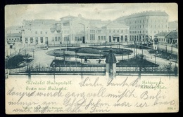 BUDAPEST 1900. Rákóczi Tér, Régi Képeslap - Hungría