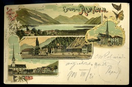 SVÁJC 1900. Alpnach, Litho Képeslap - Autres & Non Classés