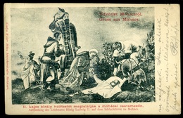MOHÁCS 1904. II. Lajos, Régi Képeslap - Hongrie