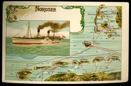 NORDSEE Litho Képeslap - Other & Unclassified