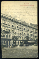 BUDAPEST 1911. Hotel Pannónia Régi Képeslap - Ungheria