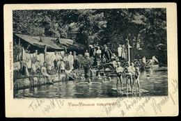TATATÓVÁROS 1911. Hidegfürdő, Régi Képeslap - Ungheria