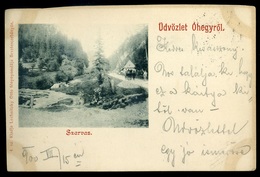 BESZTERCEBÁNYA ÓHEGY 1900. Régi Képeslap - Hungary