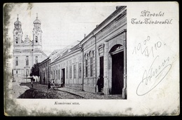 TATA 1900. Régi Képeslap , Mozgóposta - Used Stamps