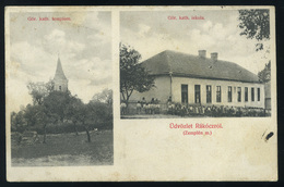 RÁKÓC 1912. Régi Képeslap - Hungary