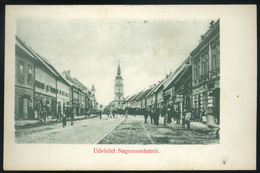 NAGYSZOMBAT 1908. Régi Képeslap - Hongarije