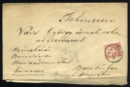 TISZAFÜRED 1872. Levél Beregszászra Küldve - Used Stamps