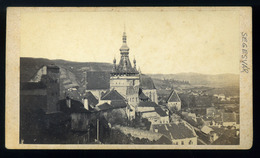 SEGESVÁR 1865-70. Ca. Látkép, Fotó : Schuller - Autres & Non Classés